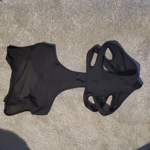 IHeartRaves Mesh Cutout Bodysuit